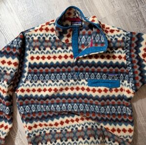 !¡move out sale!¡ Patagonia Pullover Fleece- buttoned